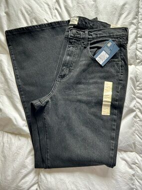 Universal Thread Women's Black Wide Leg Flare Jeans